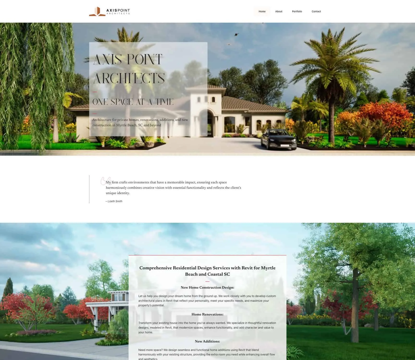 Axis Point Architects Website